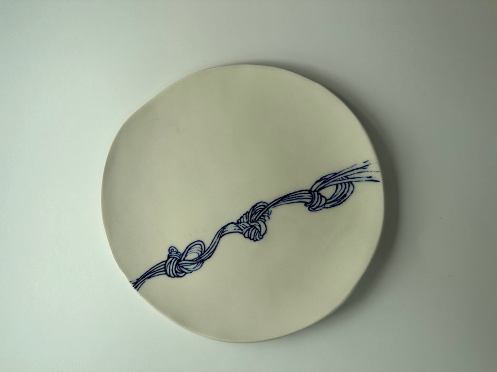 Porcelain - Blue Knot