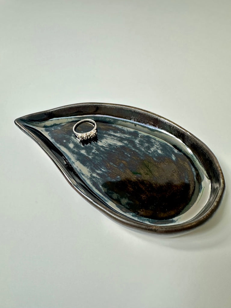 Mirror teardrop - porcelain