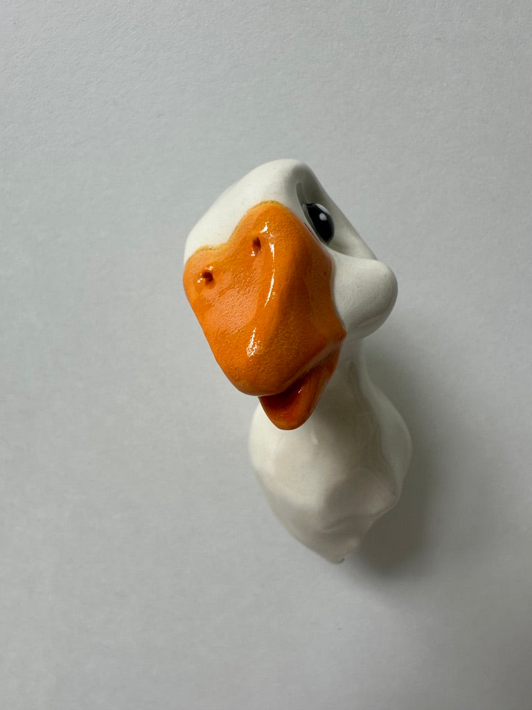 Large White Duck - Porcelain