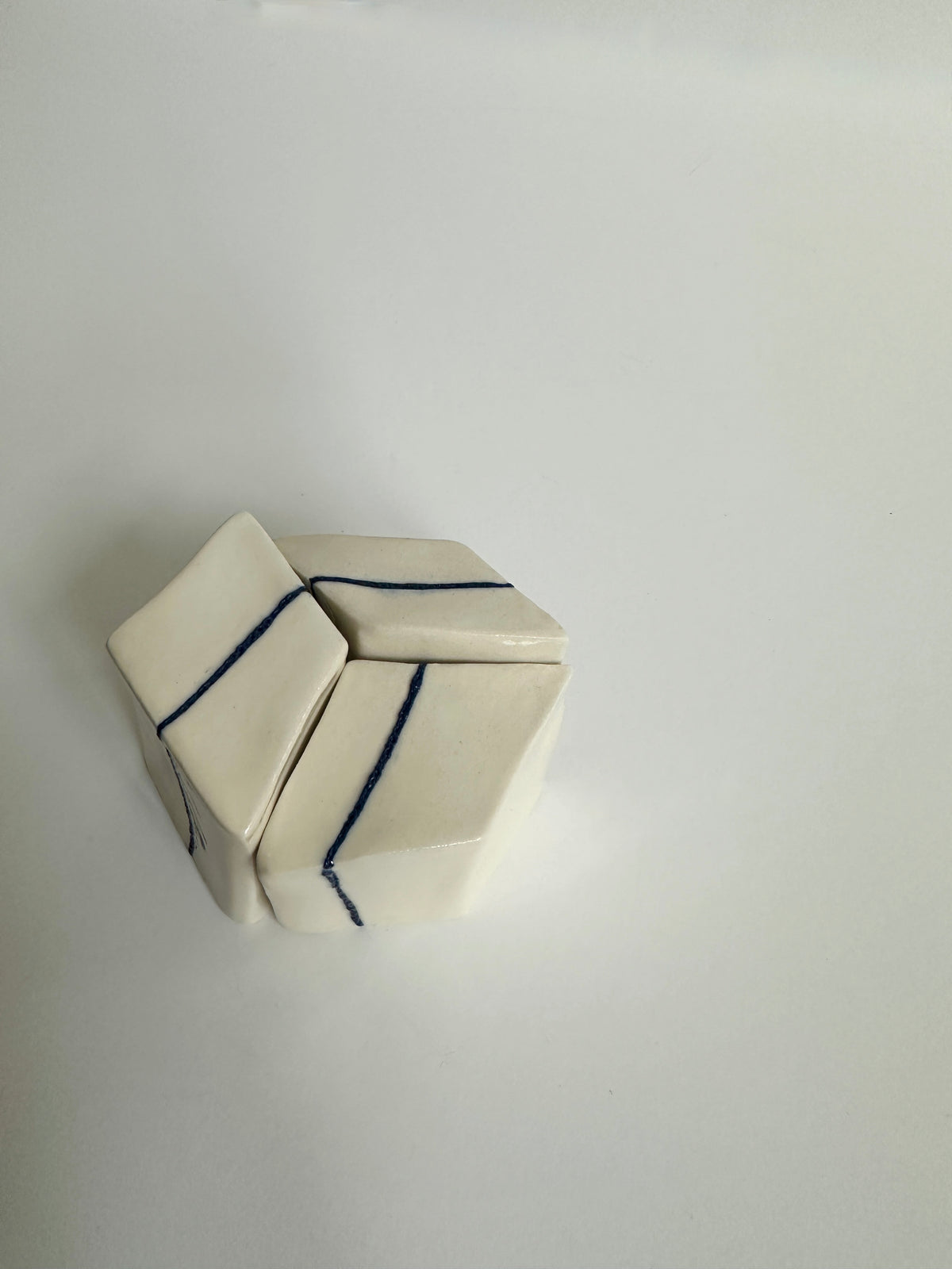 Cube Sculptures: Dancing Turquoise (4pc)
