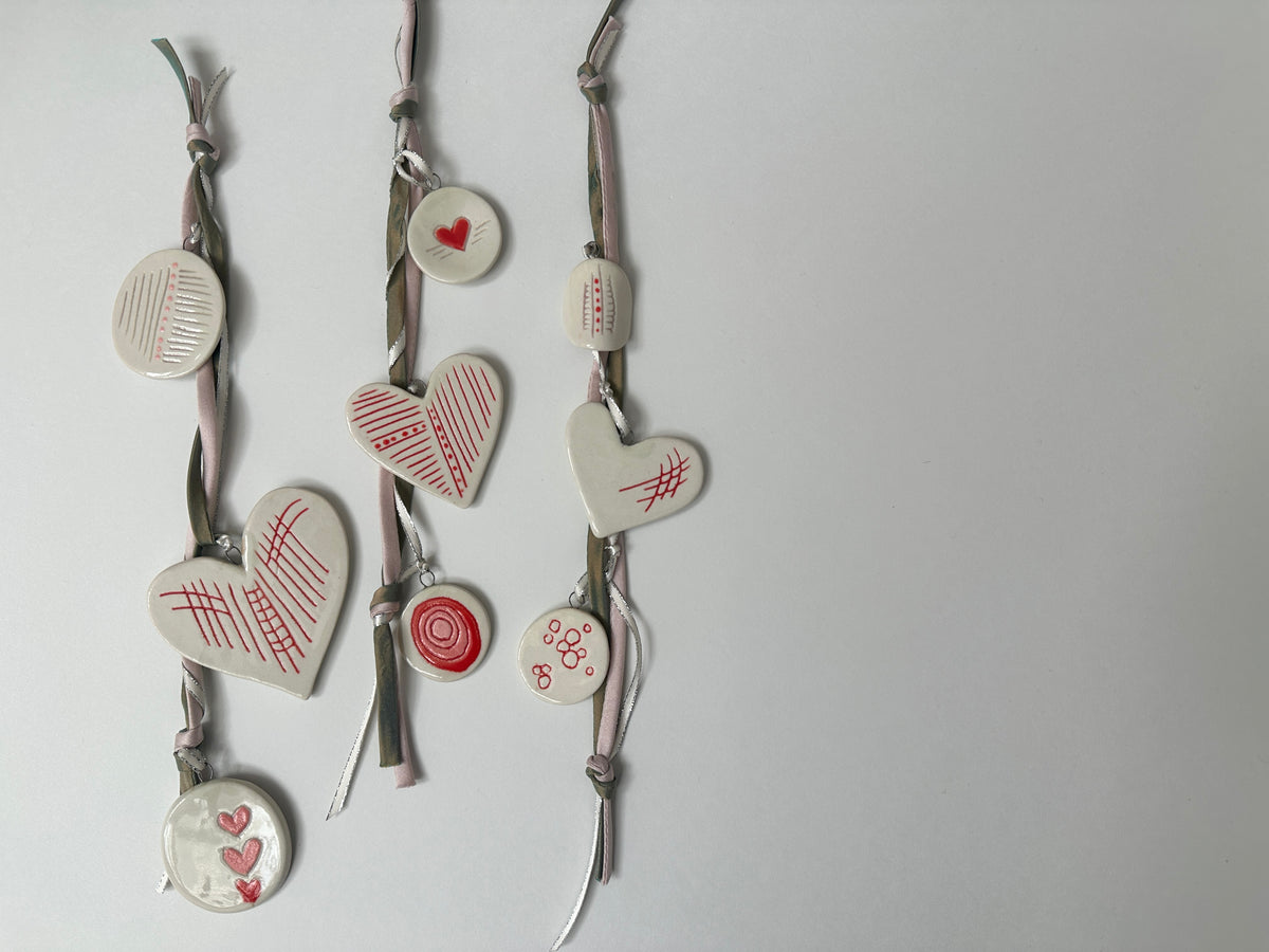 Heart Garland (3pc vertical)