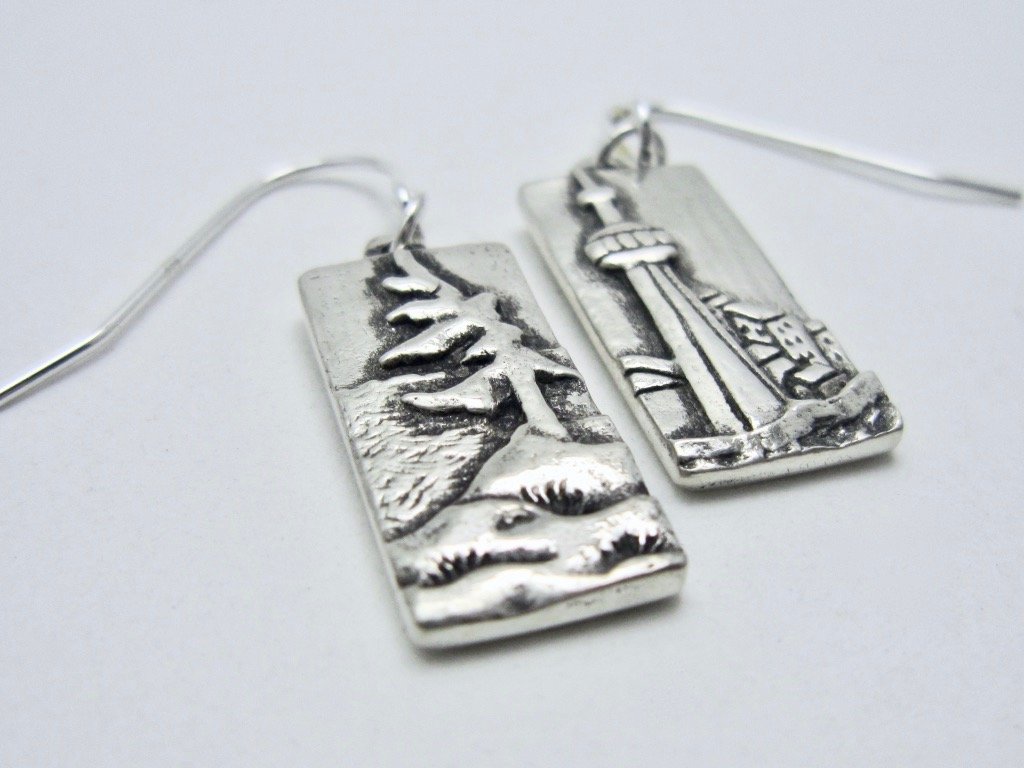 Earrings - Amanda Schoppel Art & Wax Carving