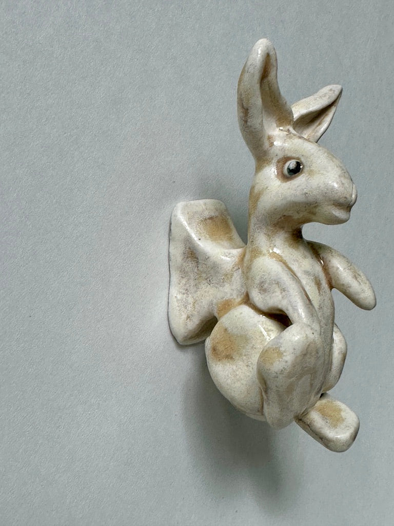Rabbit Teddy Ber Style - porcelain