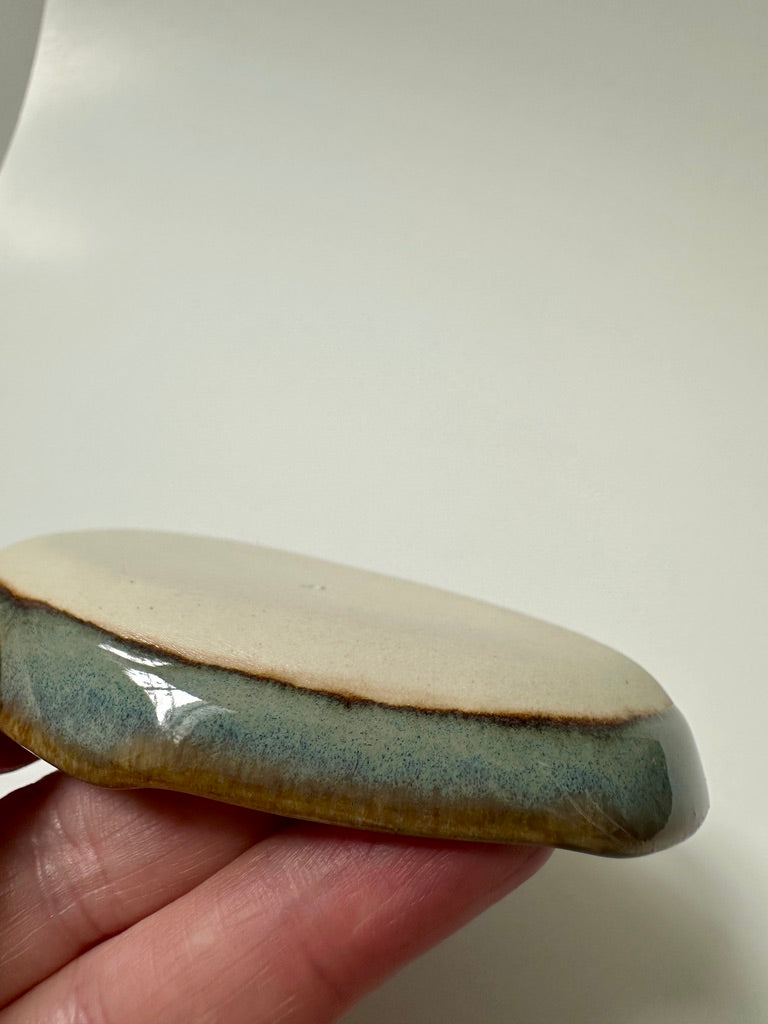 Little Blue & Brown - porcelain