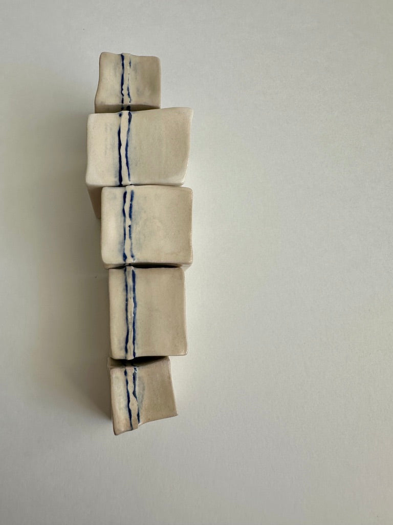Cube Sculptures: Raised Mango (5pc)