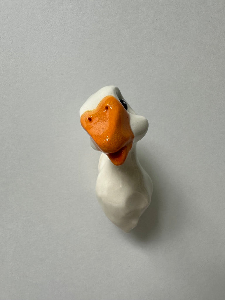 Large White Duck - Porcelain