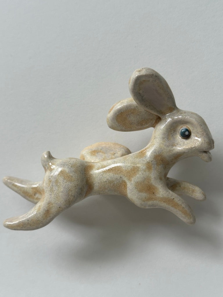 Flying Rabbit - porcelain