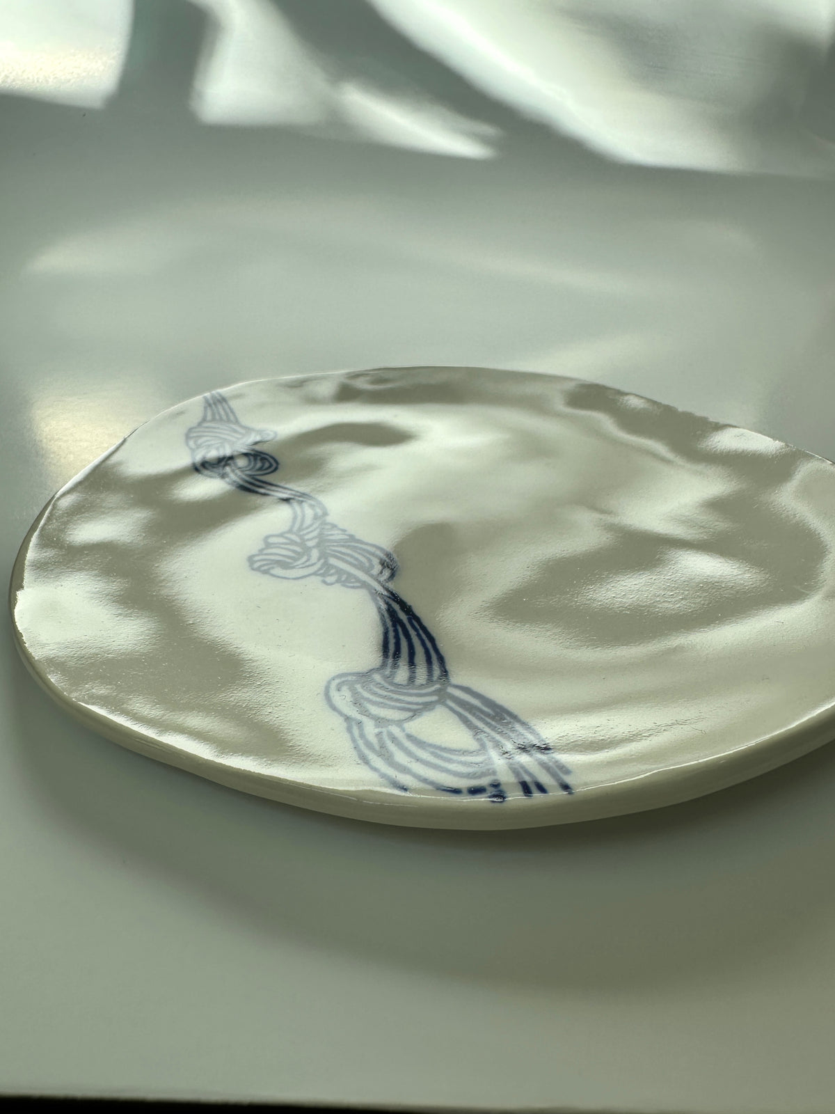 Porcelain - Blue Knot