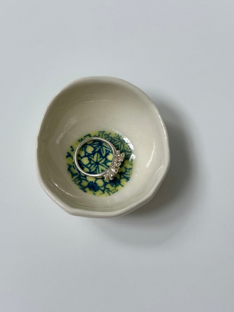 Green flower, little round