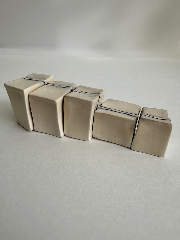 Cube Sculptures: Raised Mango (5pc)