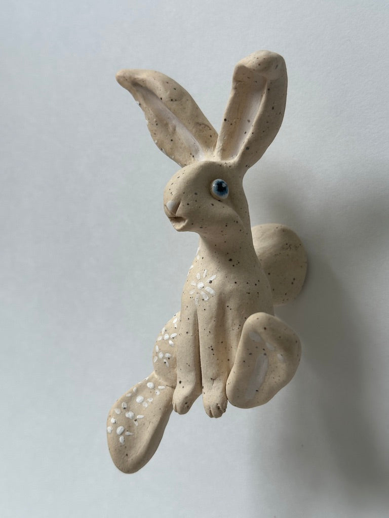 Goofy tattooed Rabbit