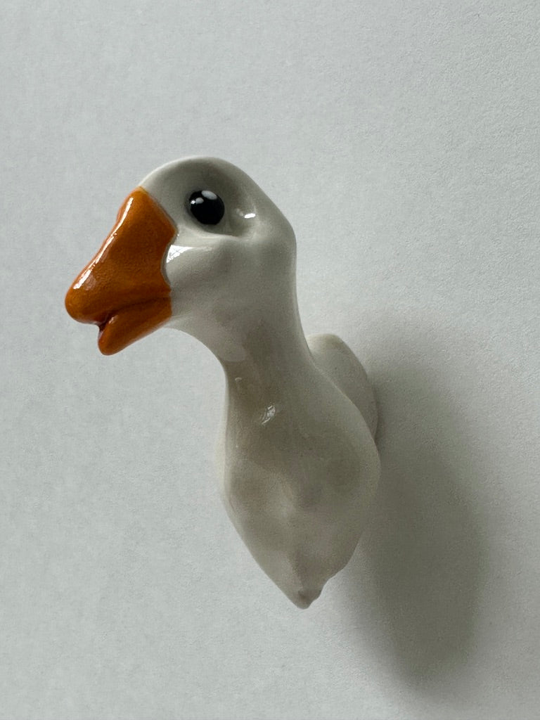 Large White Duck - Porcelain