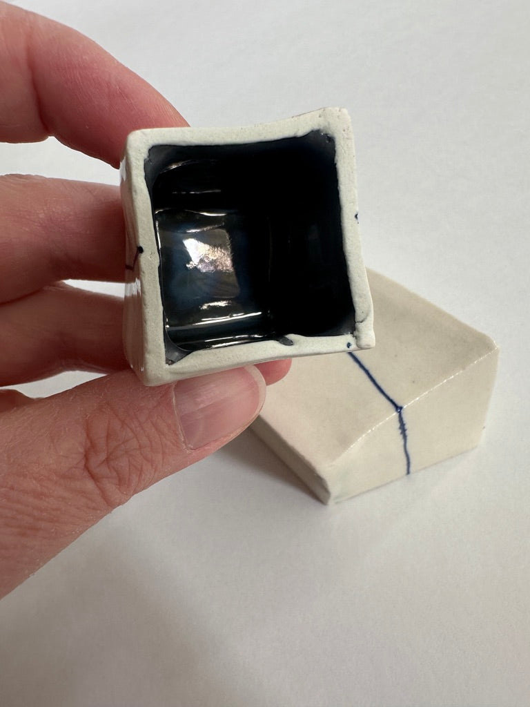Cube Sculptures: Mirror Fine Line (3pc)