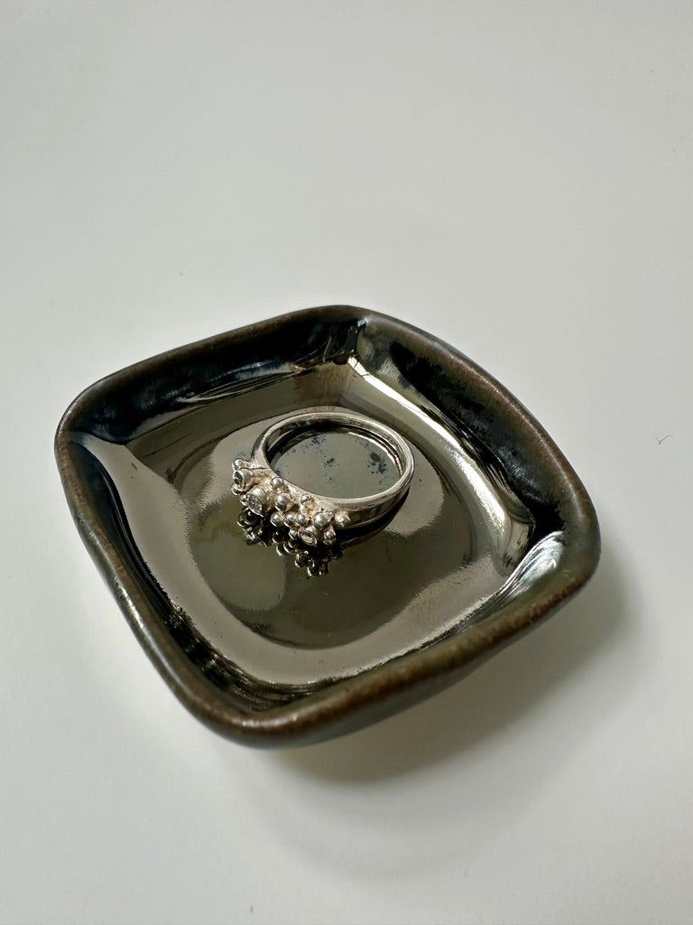 Little square mirror - porcelain