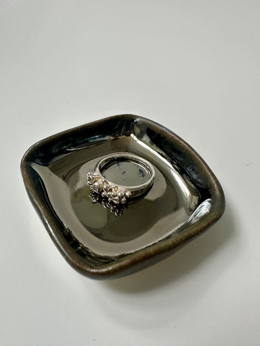 Little square mirror - porcelain