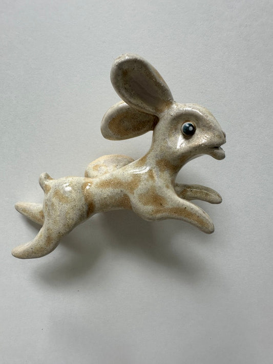 Flying Rabbit - porcelain