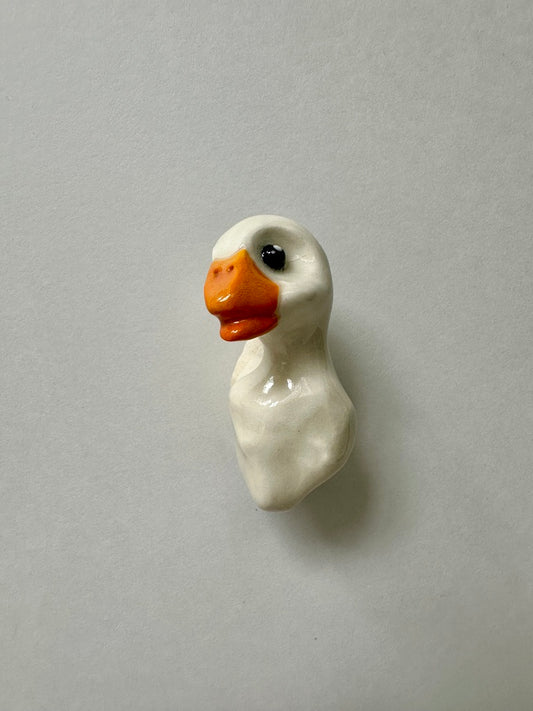 Small Goose - porcelain