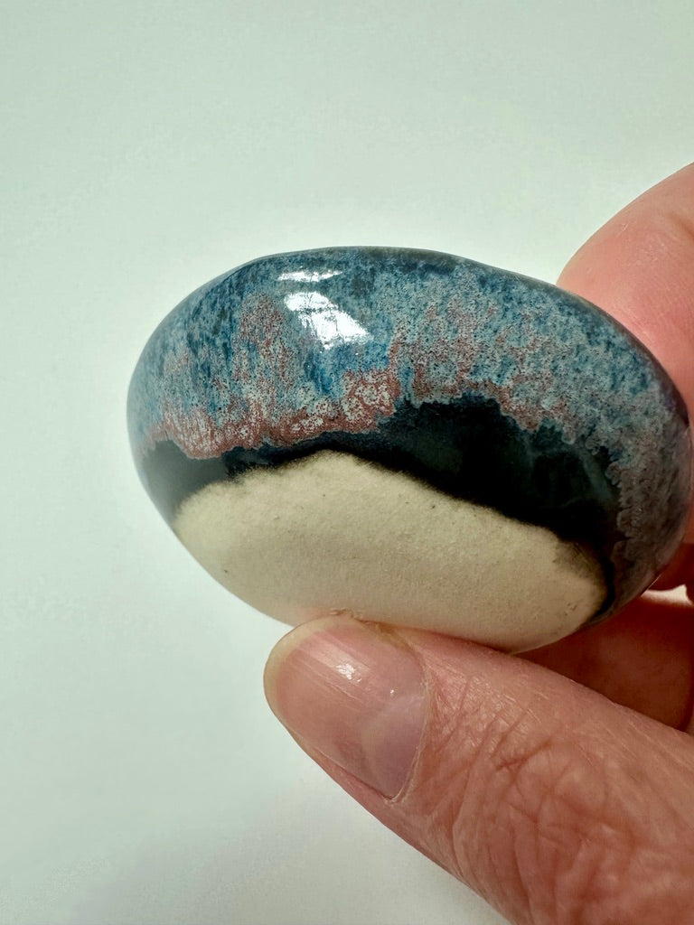 Blue 'granite' - porcelain