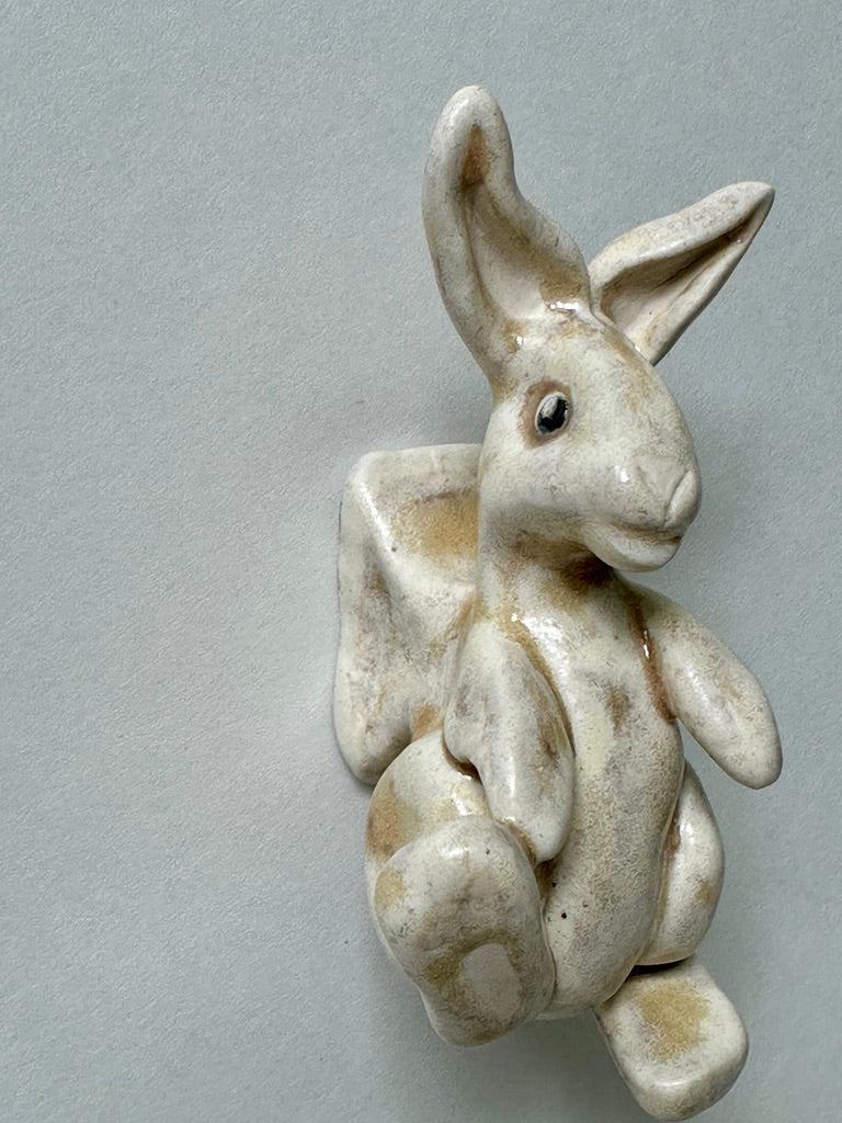 Rabbit Teddy Ber Style - porcelain