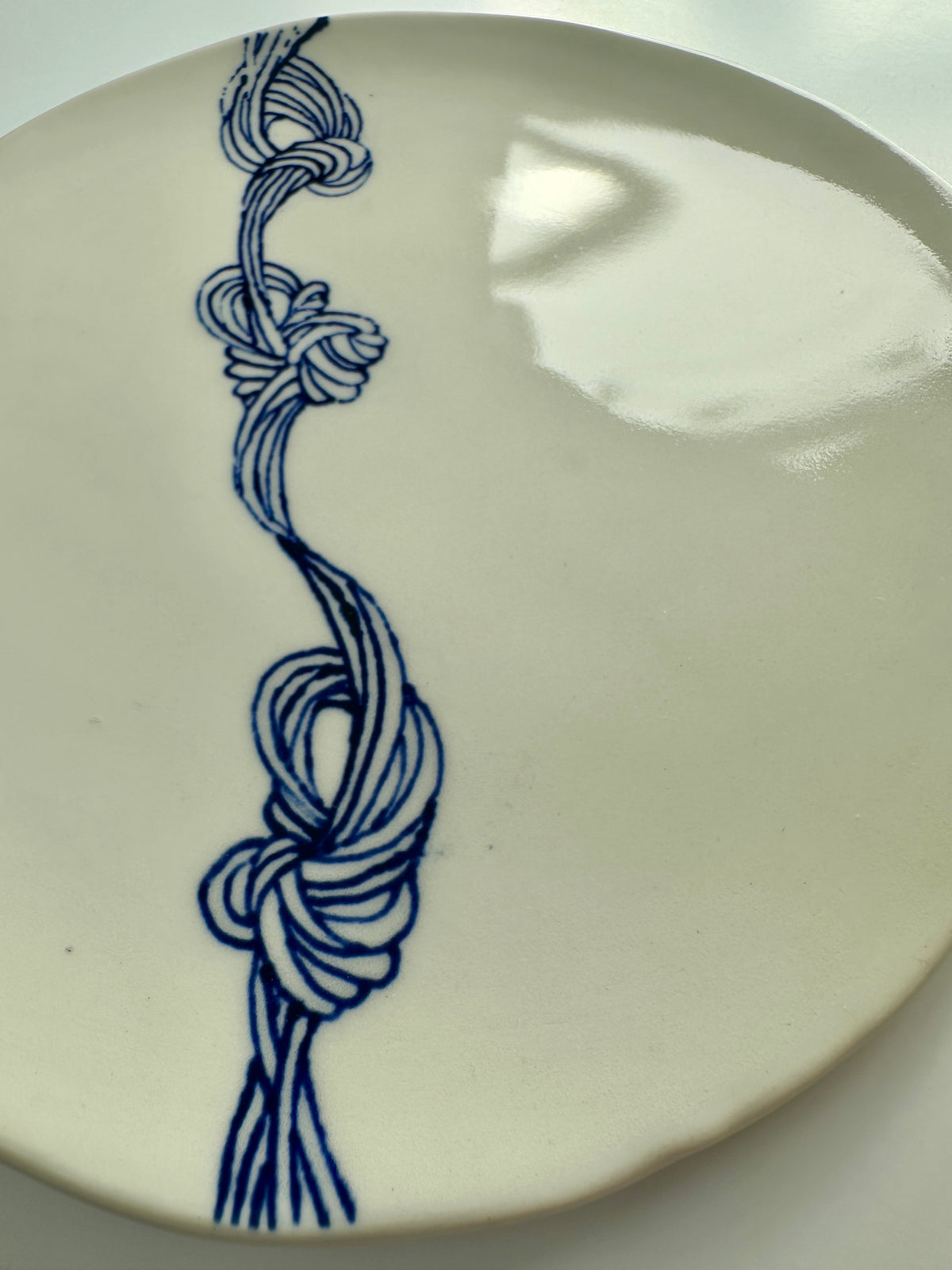 Porcelain - Blue knot