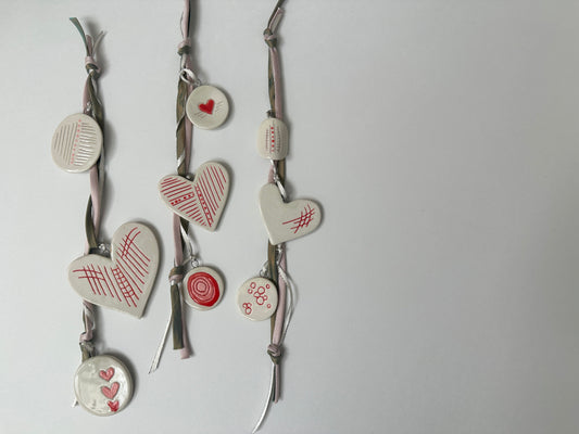 Heart Garland (3pc vertical)