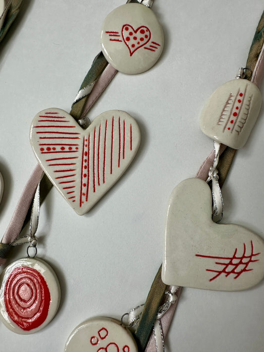 Heart Garland (Large x9pc)
