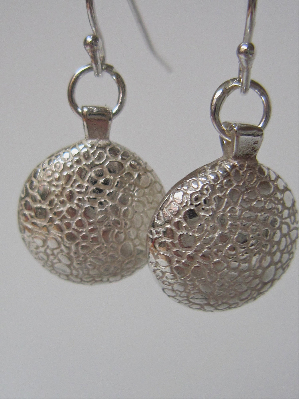 Silver 'You' Earrings - Amanda Schoppel Art & Wax Carving