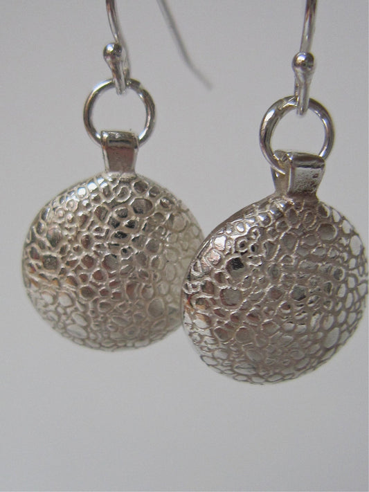 Silver 'You' Earrings - Amanda Schoppel Art & Wax Carving