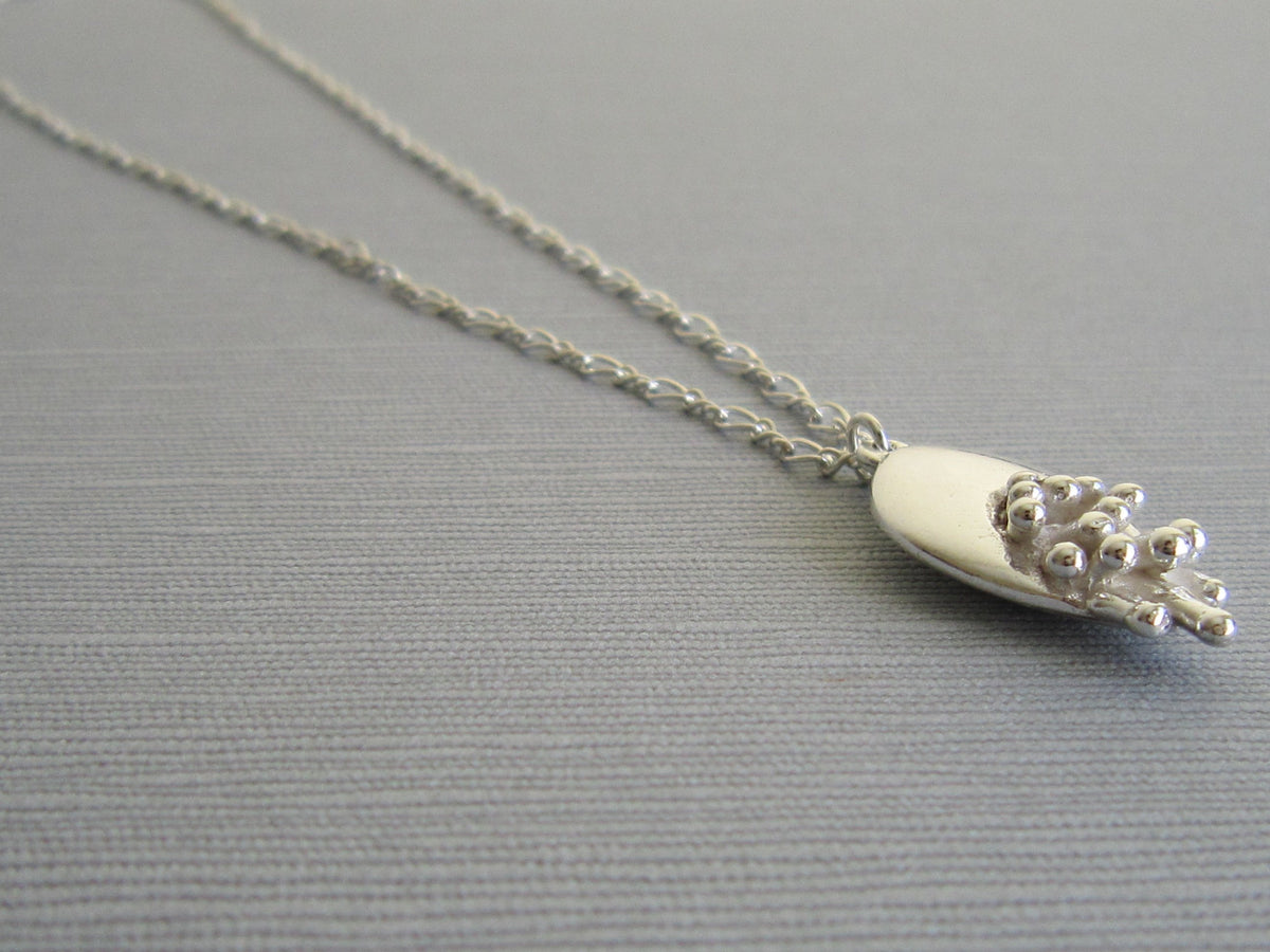 Anemone Pendant - Amanda Schoppel Art & Wax Carving