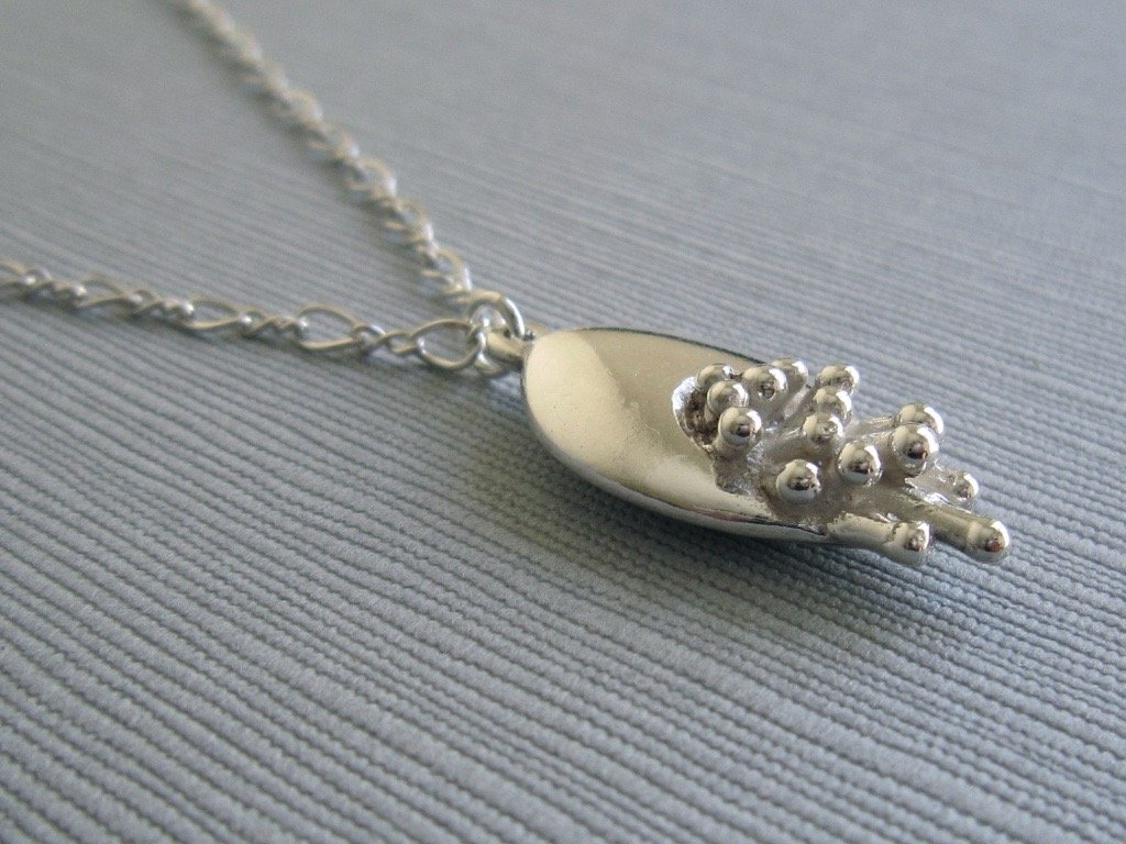Anemone Pendant - Amanda Schoppel Art & Wax Carving