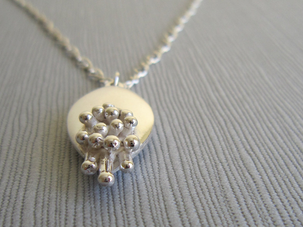 Anemone Pendant - Amanda Schoppel Art & Wax Carving