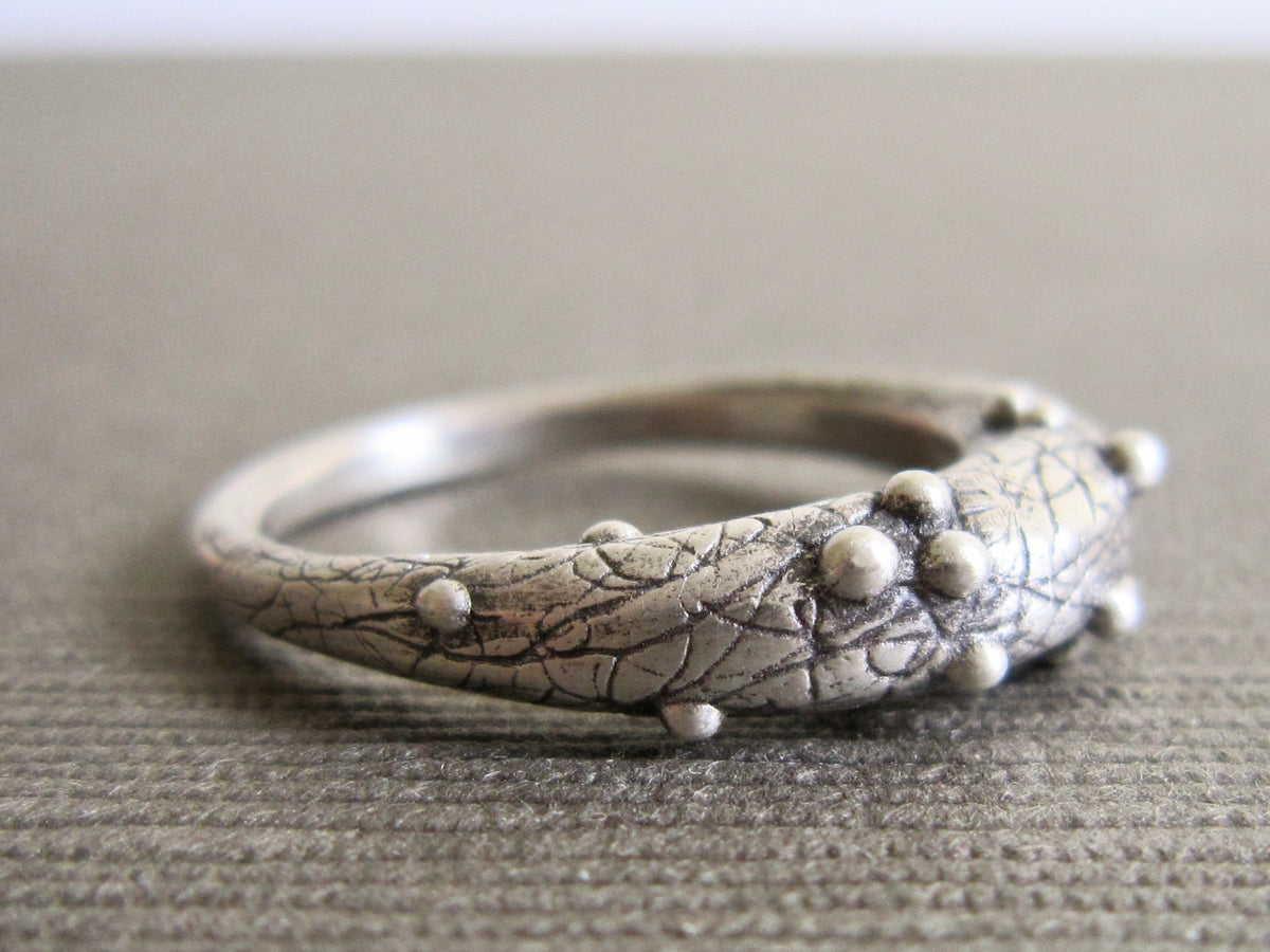Stackable Bump Ring - Amanda Schoppel Art & Wax Carving