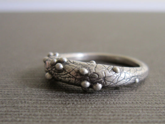 Stackable Bump Ring - Amanda Schoppel Art & Wax Carving