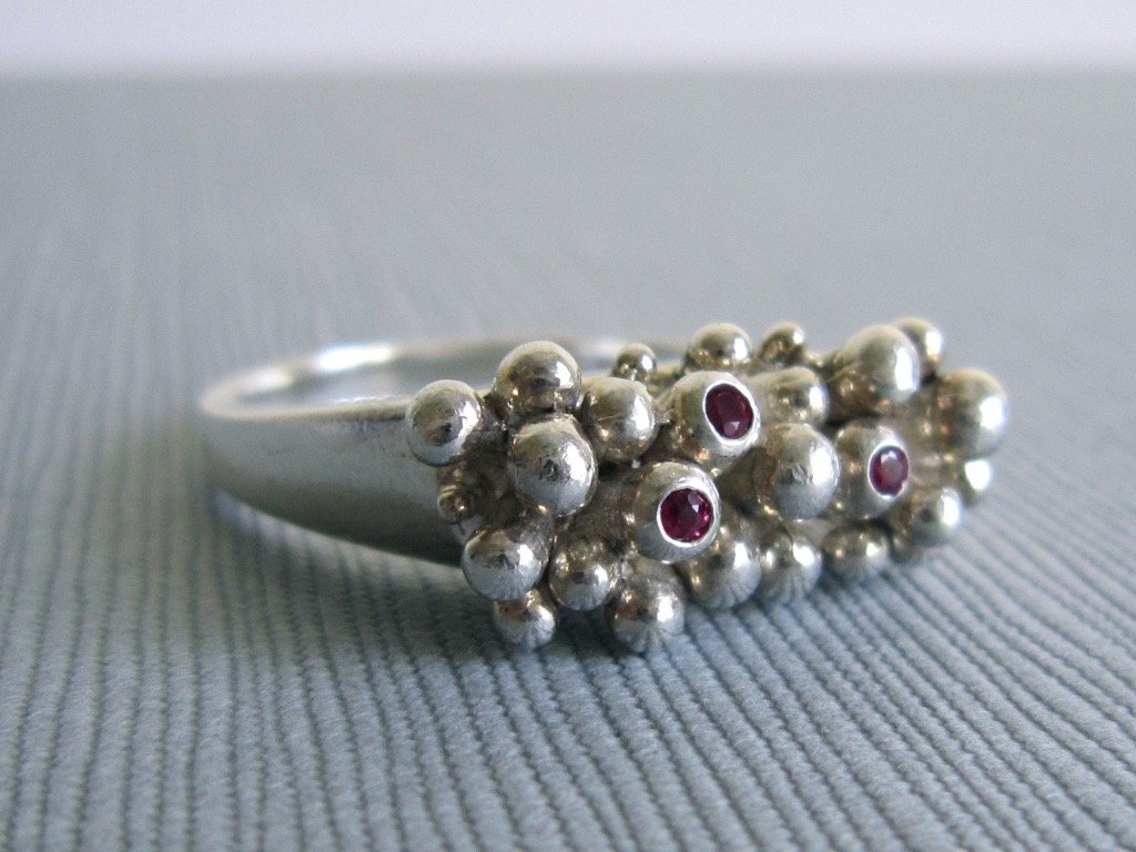 Anemone Ring - Amanda Schoppel Art & Wax Carving