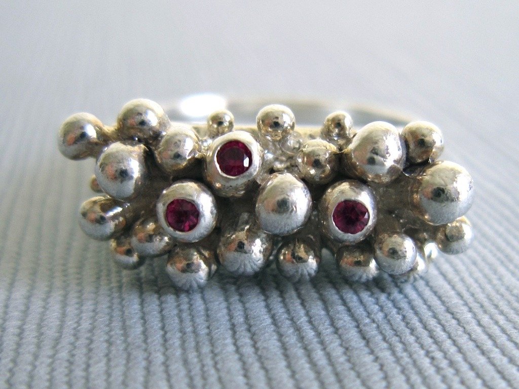 Anemone Ring - Amanda Schoppel Art & Wax Carving