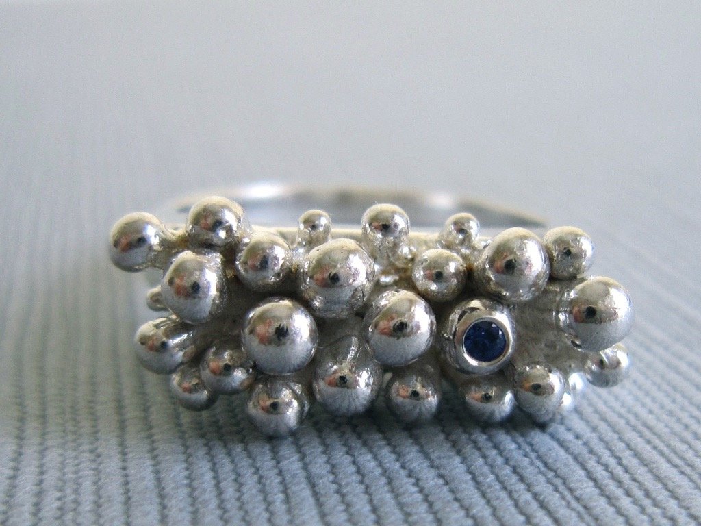 Anemone Ring - Amanda Schoppel Art & Wax Carving