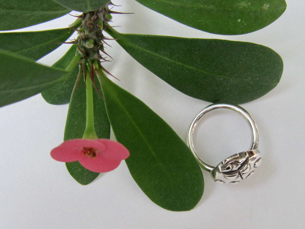 Lucy Ladybug Ring - Amanda Schoppel Art & Wax Carving