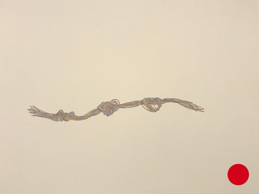 SOLD . Orange Knot