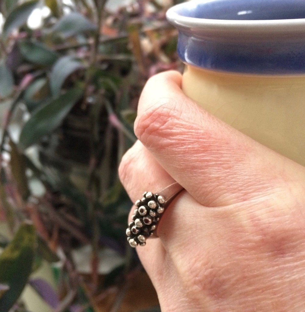 Anemone Ring - Amanda Schoppel Art & Wax Carving
