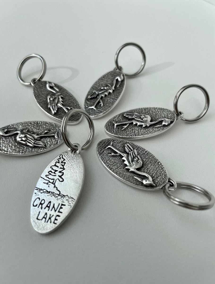 Crane Lake Key Tag