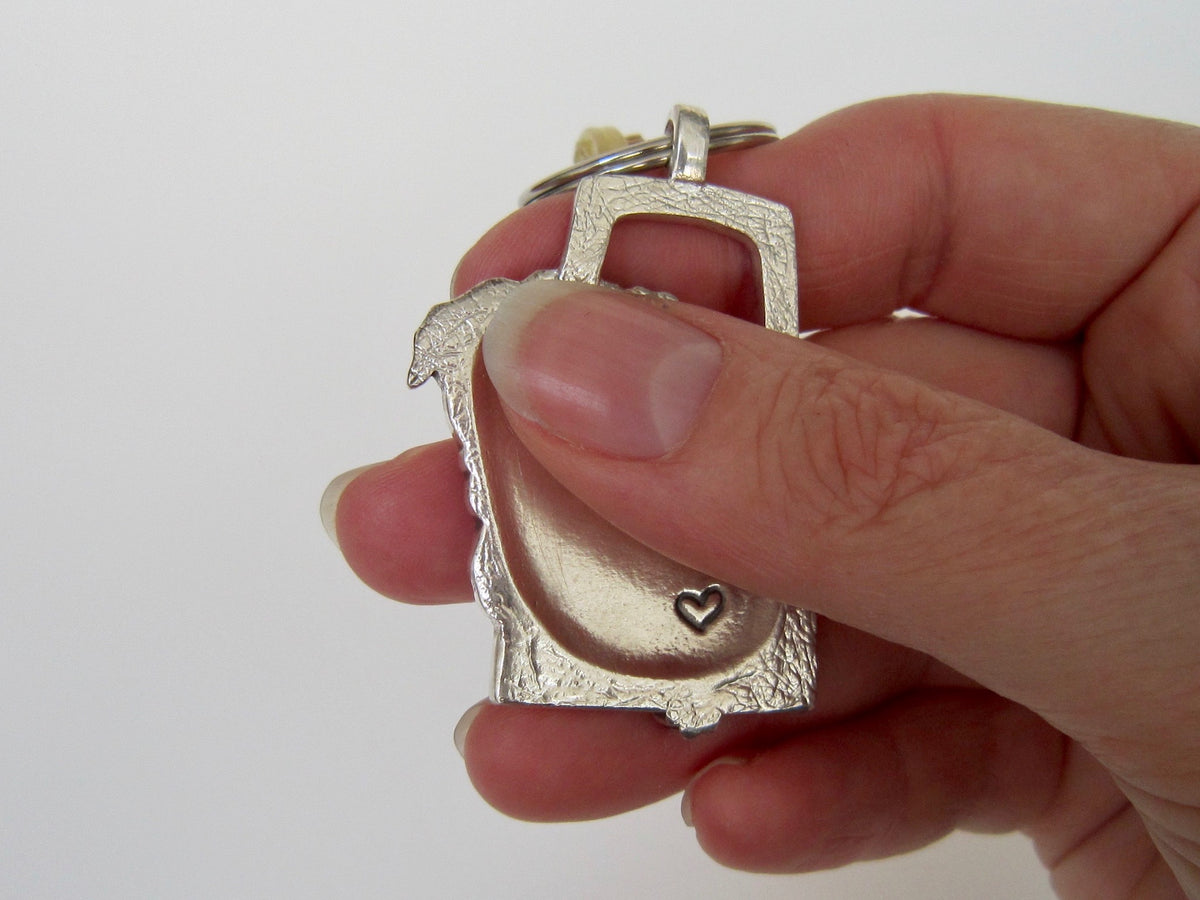 Pug Key Chain