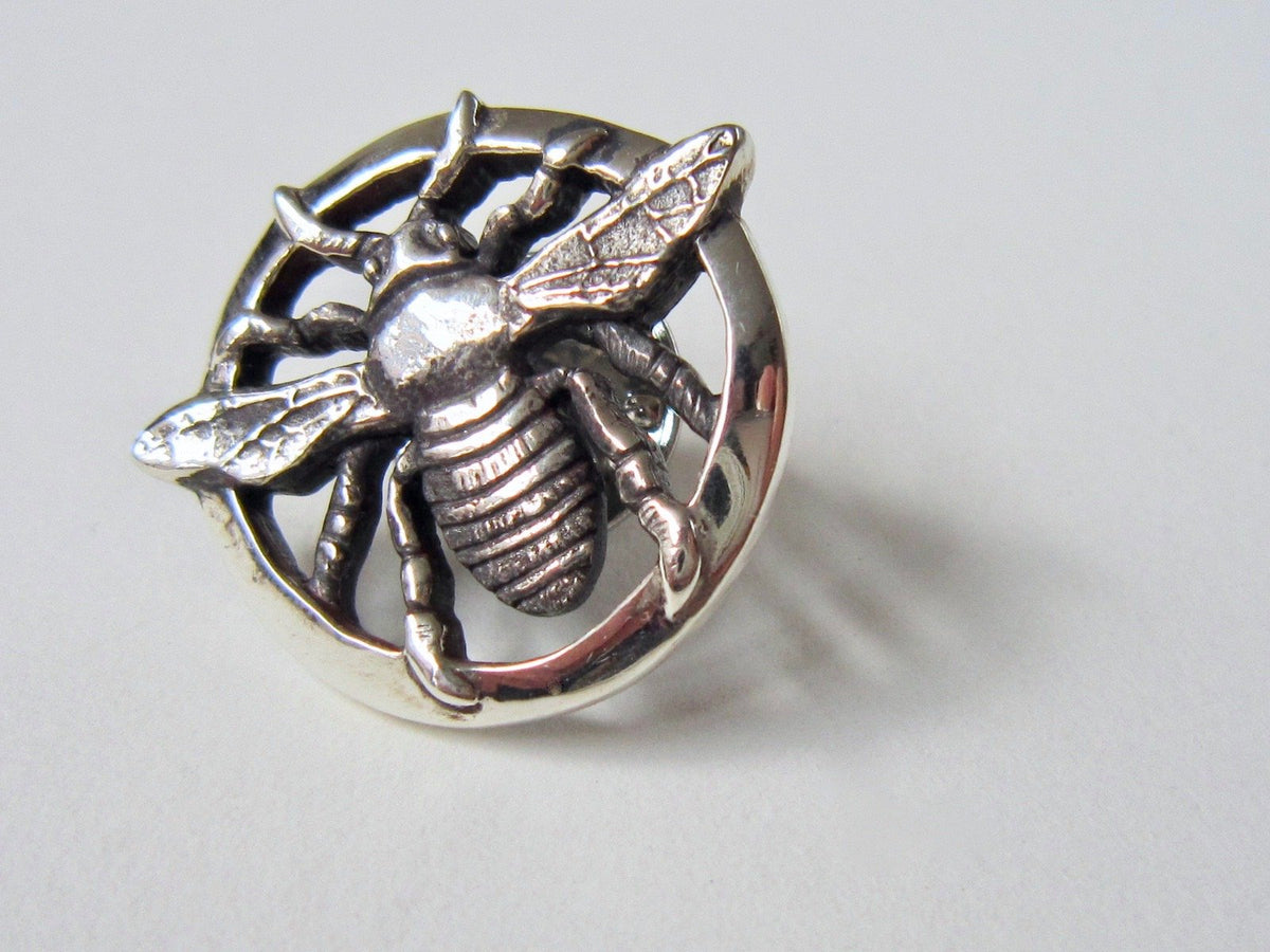 Bee Pin - Amanda Schoppel Art & Wax Carving
