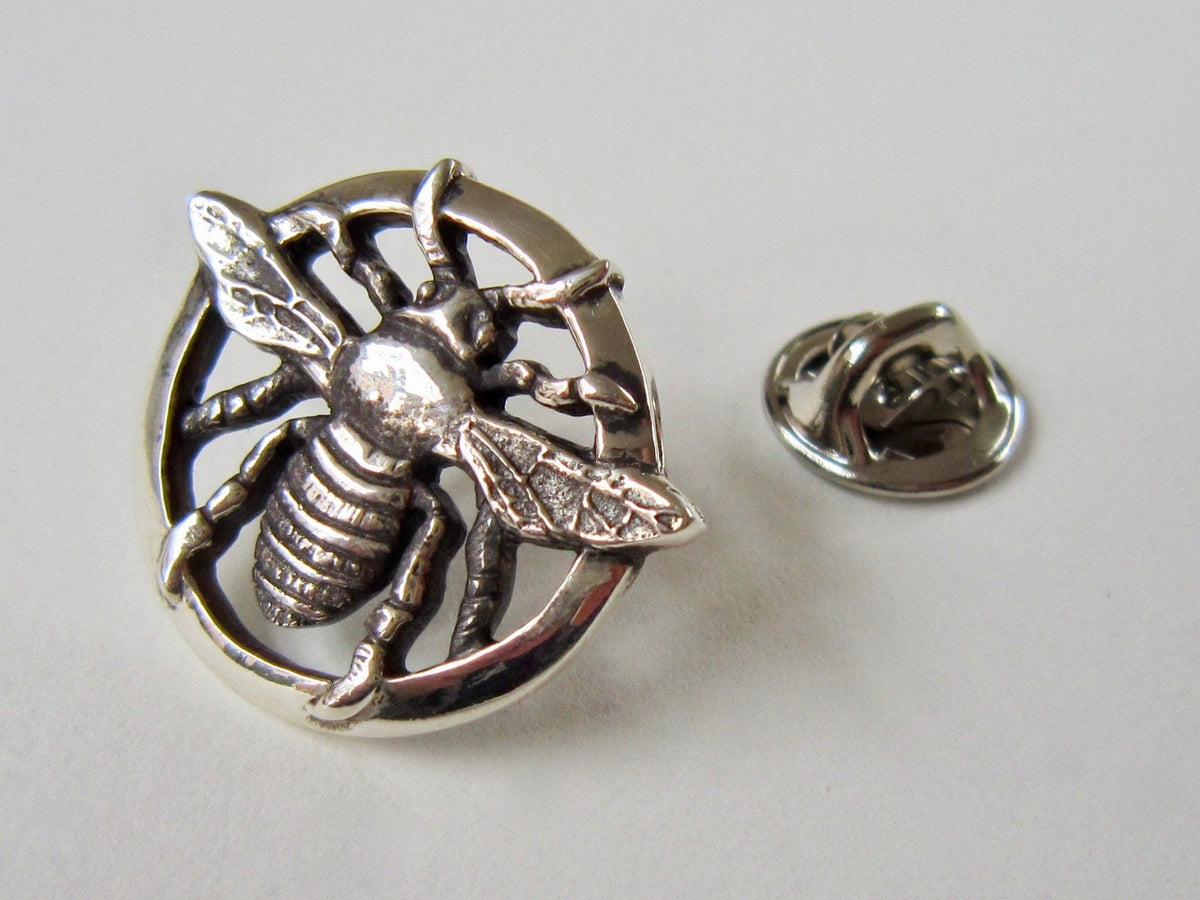 Bee Pin - Amanda Schoppel Art & Wax Carving