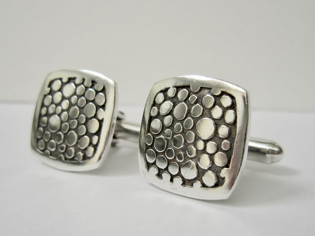 Polka Dot Cuff Links