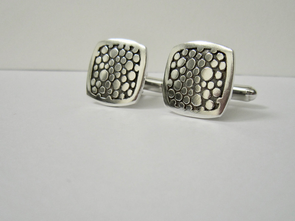 Polka Dot Cuff Links