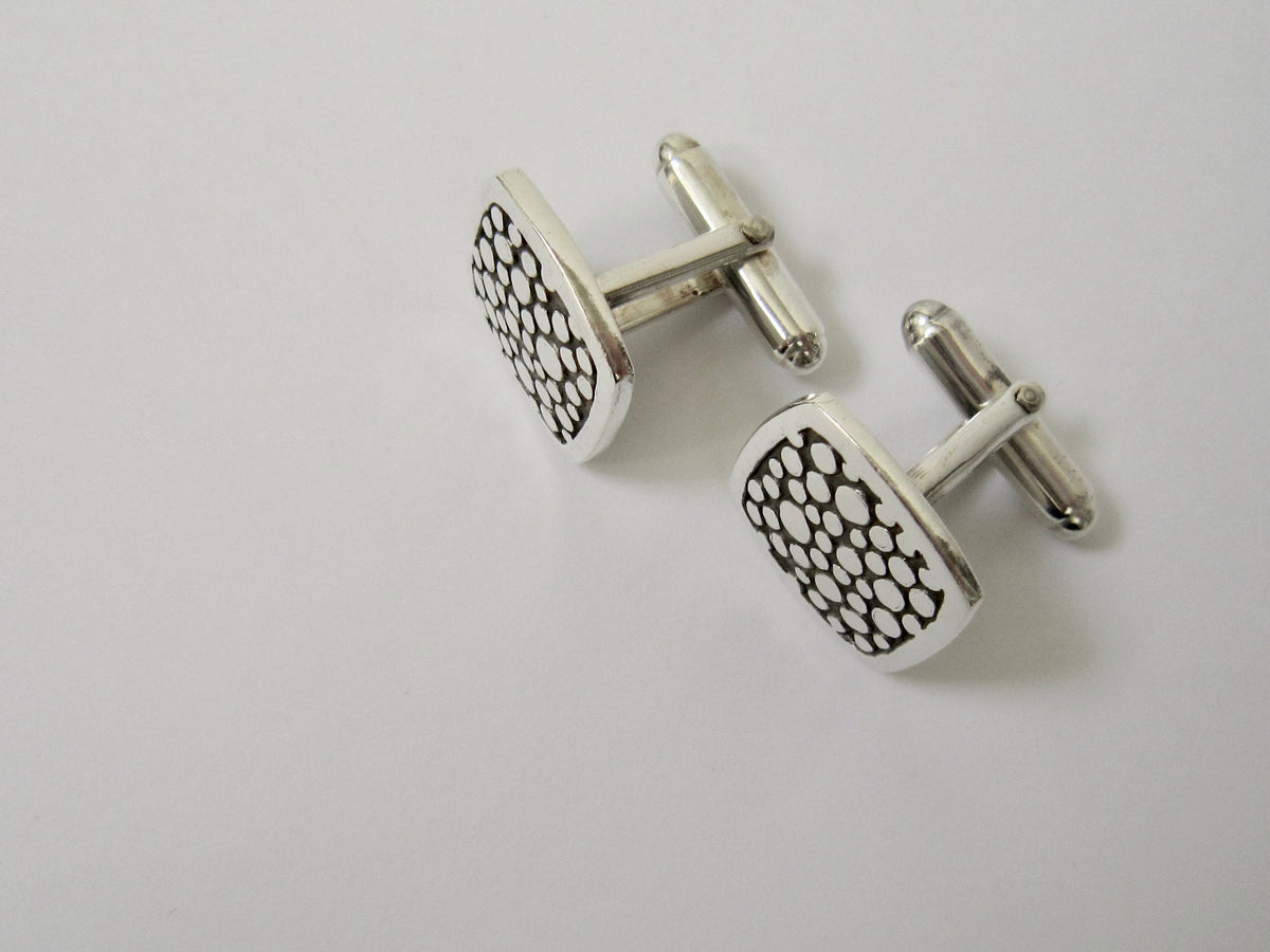 Polka Dot Cuff Links