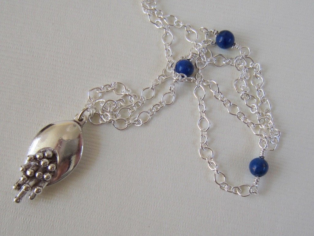 Anemone Pendant - Amanda Schoppel Art & Wax Carving