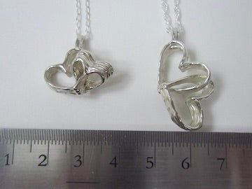 Intertwined Hearts - Layers of Love - Custom or ready to go pendants