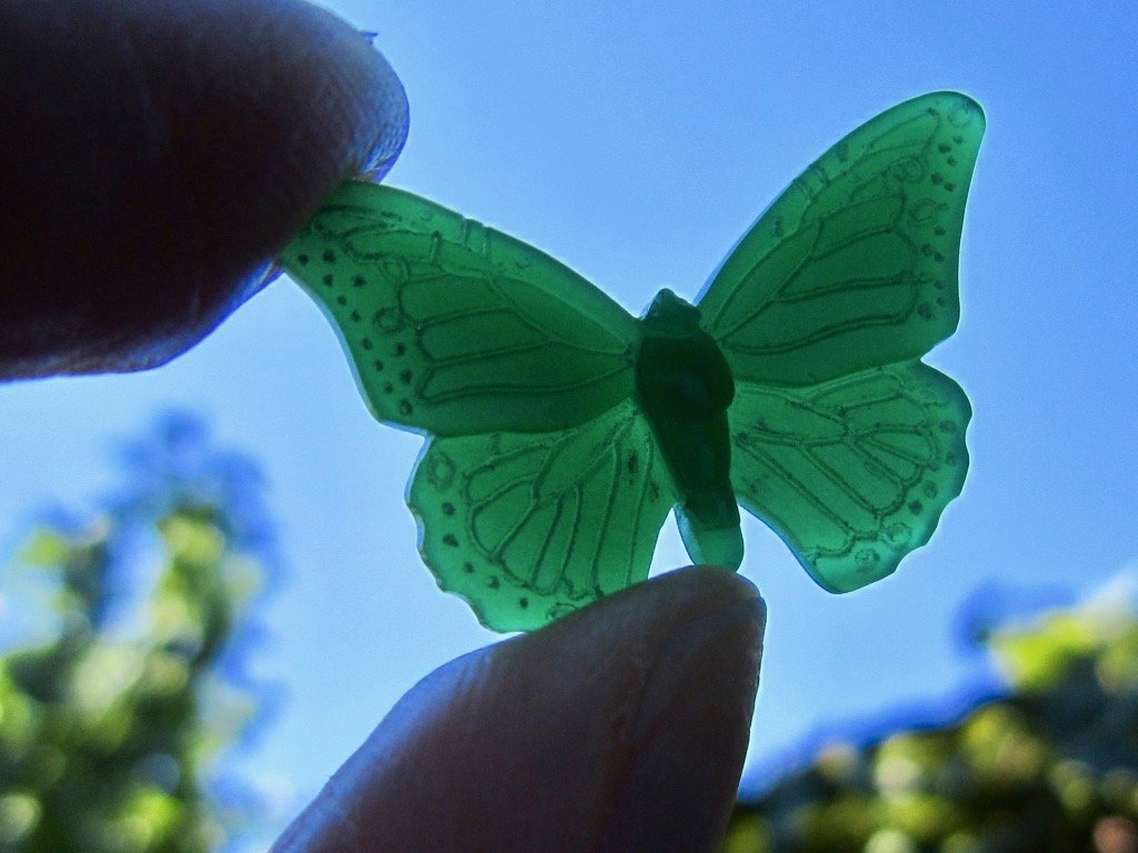 Butterfly Pendant - Amanda Schoppel Art & Wax Carving