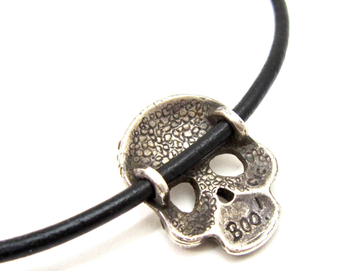 Adjustable Sugar Skull Bracelet - Amanda Schoppel Art & Wax Carving
